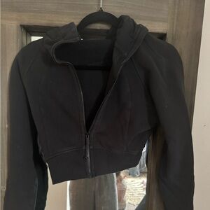 lululemon athletica Black Cropped Jacket